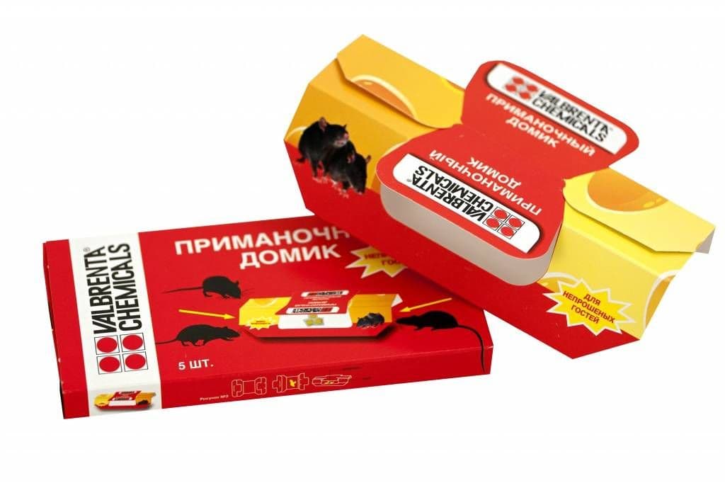 Картинка продукта Клеелов липкая пластина домик уп. 5шт