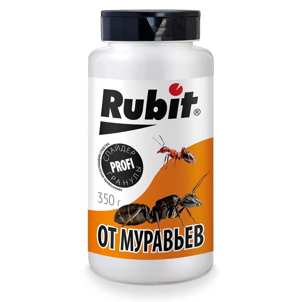 Картинка продукта Средство от муравьев гранулы СПАЙДЕР 350г Рубит